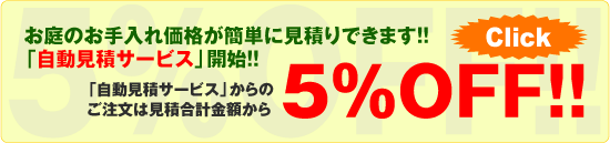 自動見積サービス開始!